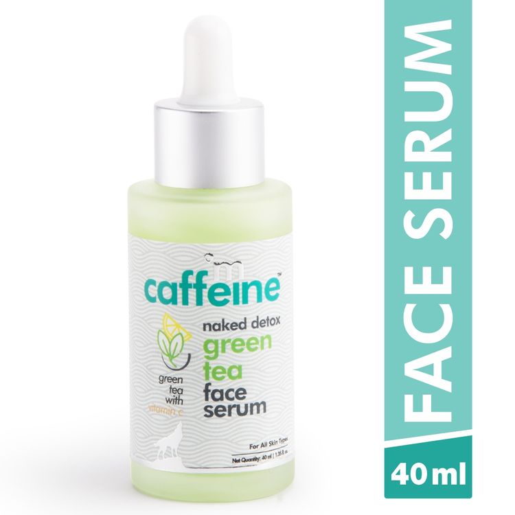 Buy mCaffeine Naked Detox Green Tea Face Serum (40 ml) online at