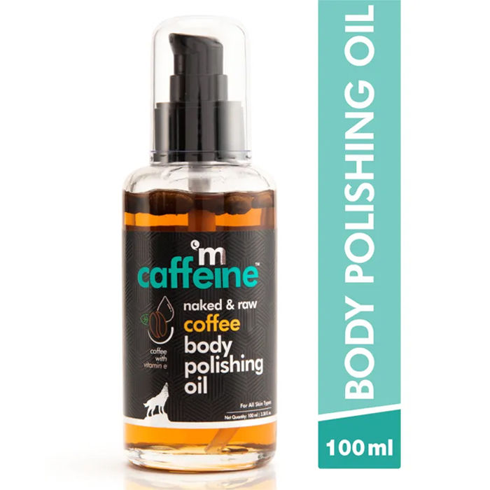 Buy mCaffeine Naked & Raw Coffee Body Polishing Oil (100 ml) online at