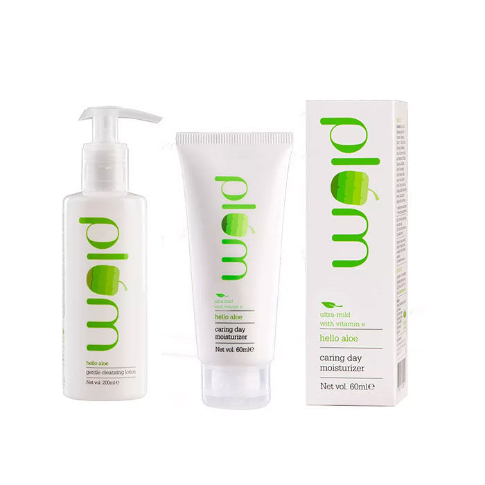 Buy Plum Aloe Cleanser & Moisturizer For Sensitive Skin online at