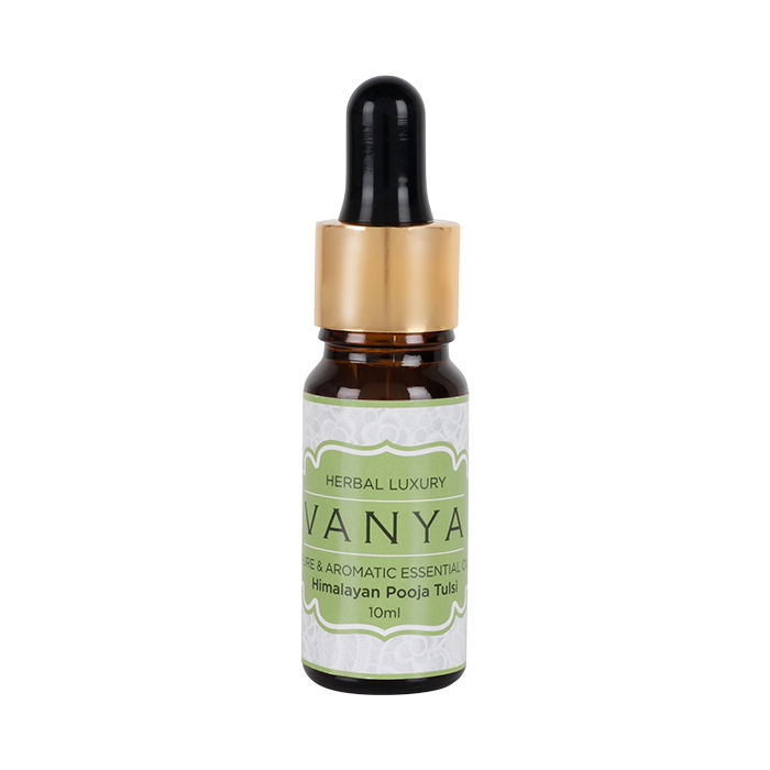 Buy Vanya Herbal Himalayan Pooja Tulsi Essential Oil 10 Ml Online At Purplle Com