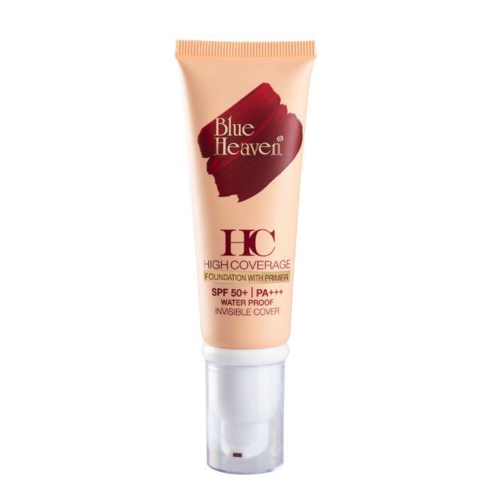 Buy Blue Heaven High Coverage Foundation With Primer & SPF 50 PA