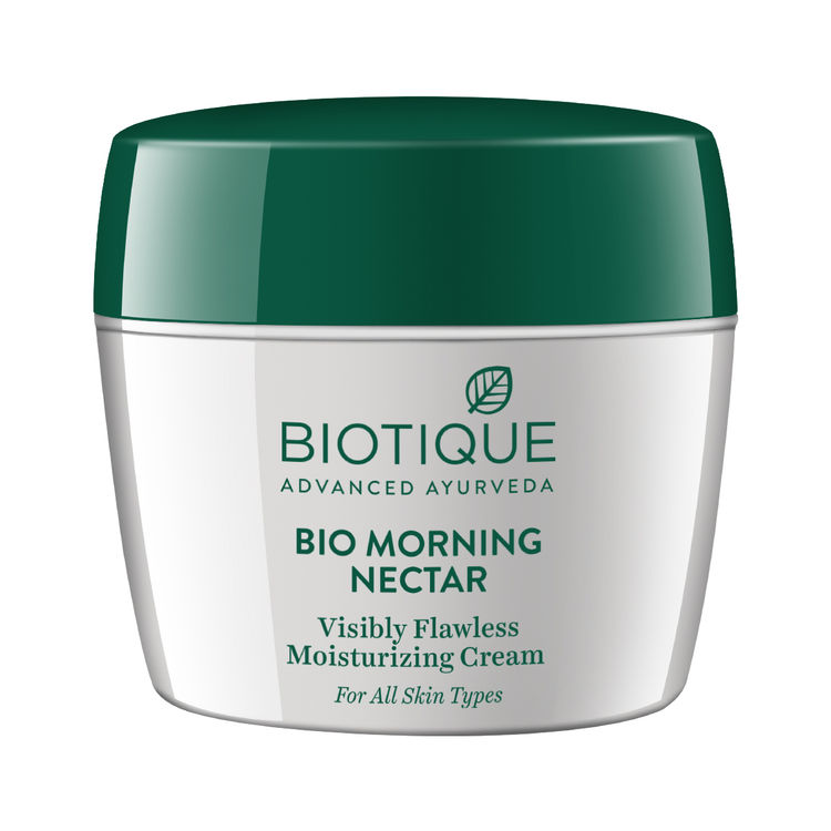 Buy Biotique Bio Morning Nectar Visibly Flawless Moisturizing Cream (175 g)