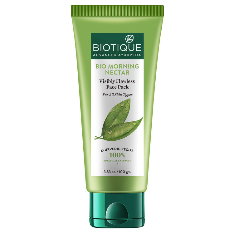 Buy Biotique Bio Morning Nectar Visibly Flawless Face Pack (100 g