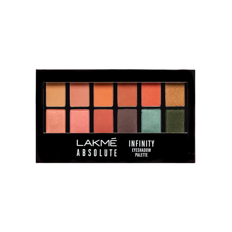 Buy Lakme Absolute Infinity Eye Shadow Palette, Coral Sunset (12 g