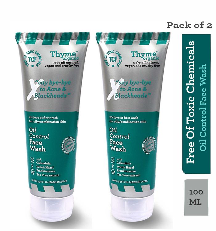 organic oil free face wash