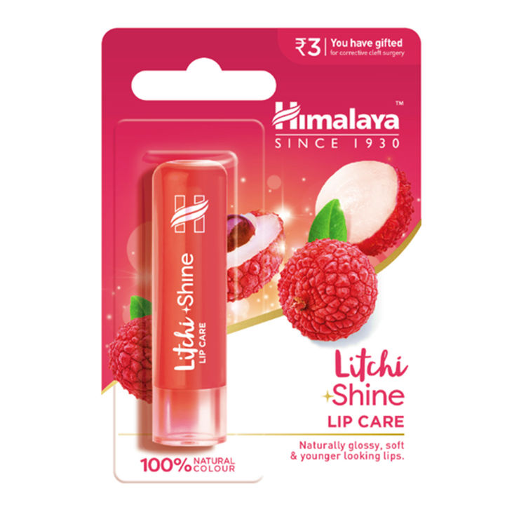 Buy Himalaya Litchi Shine Lip Care (4.5 g) online at