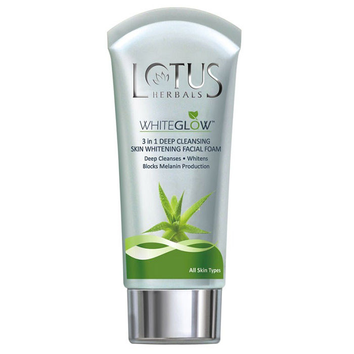 Buy Lotus Herbals Whiteglow 3 In 1 Deep Cleansing Skin Whitening Facial Foam 100 G Find Offers Discounts Reviews Ratings Features Usage Ingredients For Lotus Herbals Whiteglow 3 In 1 Deep Packing of this face wash is also good. lotus herbals whiteglow 3 in 1 deep cleansing skin whitening facial foam 100 g