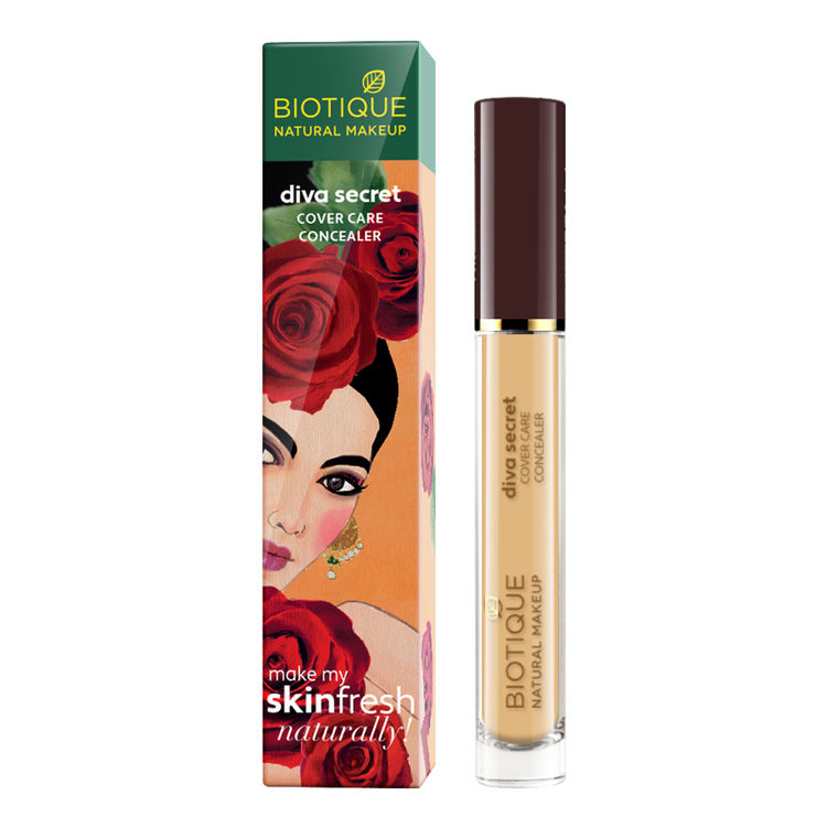 Sprout ekko Eventyrer Buy Biotique Natural Makeup Diva Secret Cover Care Concealer (Natural Buff)(3.5  ml) Online | Purplle