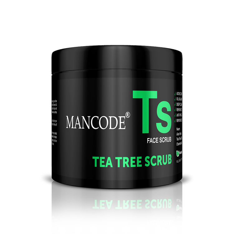 Mancode Tea Tree Scrub(100gm)