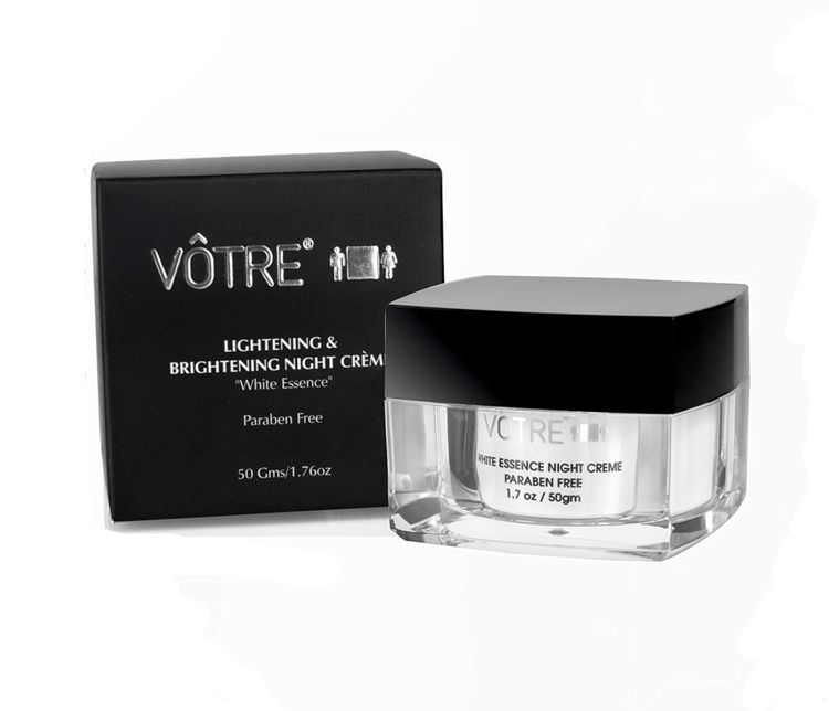 Buy Votre Lightening Brightening Night Cream White Essence 50 Gm Jar Online At Purplle Com