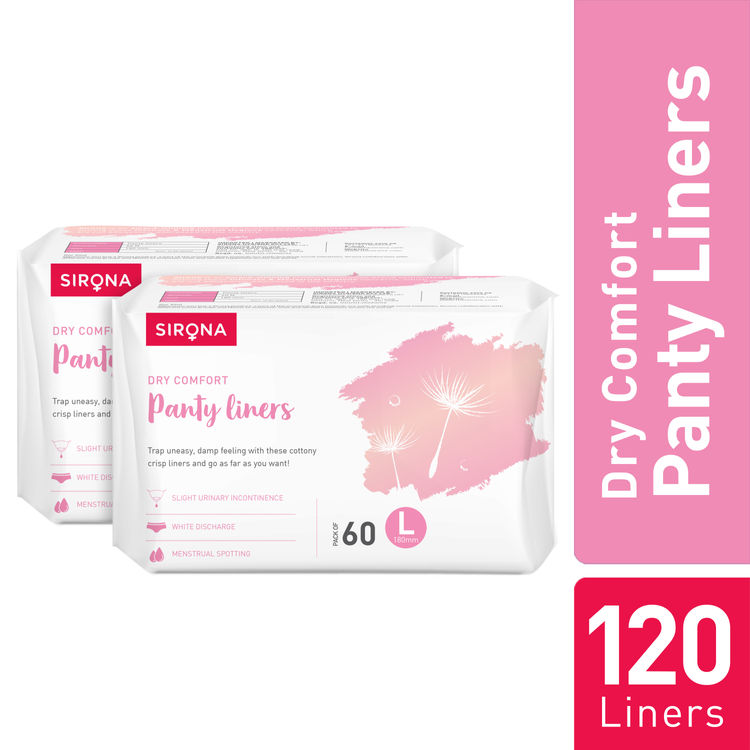 Panty Liner - Buy Panty Liners Online @ Best Price in India - Sirona