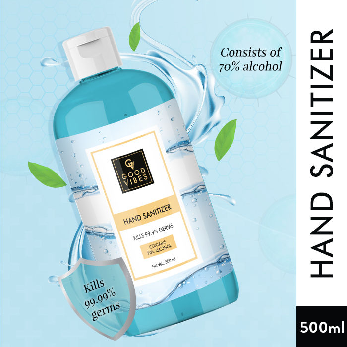 Good Vibes 70% Alcohol Hand Sanitizer (500ml)