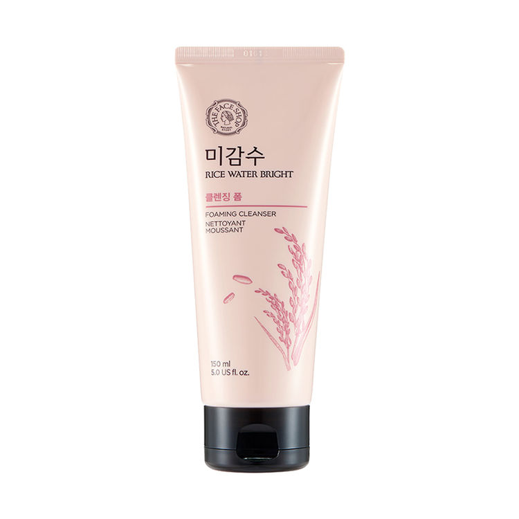 Buy The Face Shop Rice Water Bright Cleansing Foam (150 ml) online at