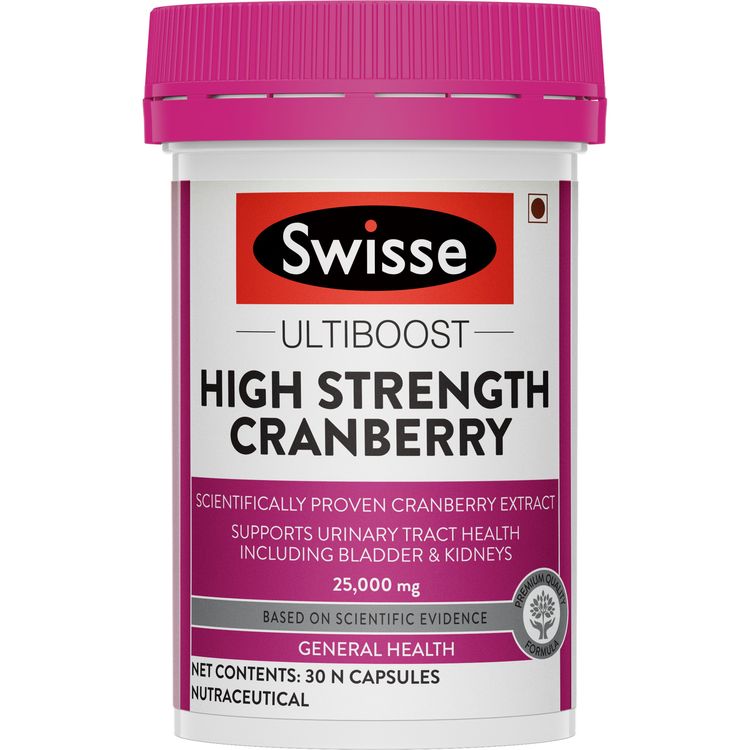 Buy Swisse Ultiboost High Strength Cranberry Antioxidant Rich Supplements for Bladder & Kidney