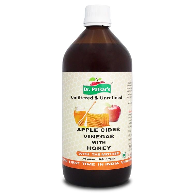 Buy Dr Patkar S Apple Cider Vinegar With Honey 500 Ml Online At Purplle Com