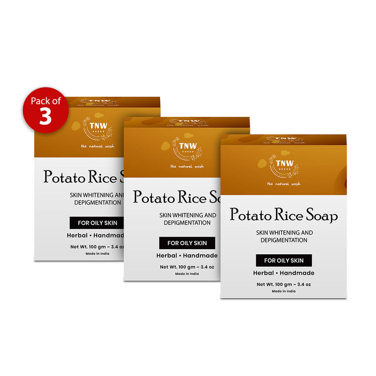 Buy TNW The Natural Wash Handmade Potato Rice Soap For Tanning and