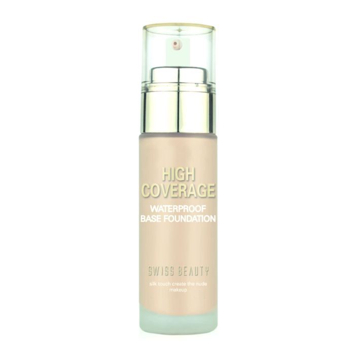 Buy Swiss Beauty High Coverage Waterproof Base Foundation Natural