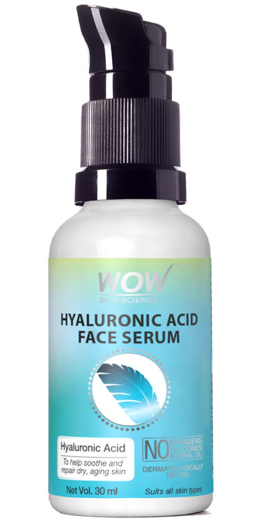 Buy Wow Skin Science Hyaluronic Acid Face Serum Soothing Repairing Dry And Aging Skin For All Skin Types 30 Ml Online At Purplle Com