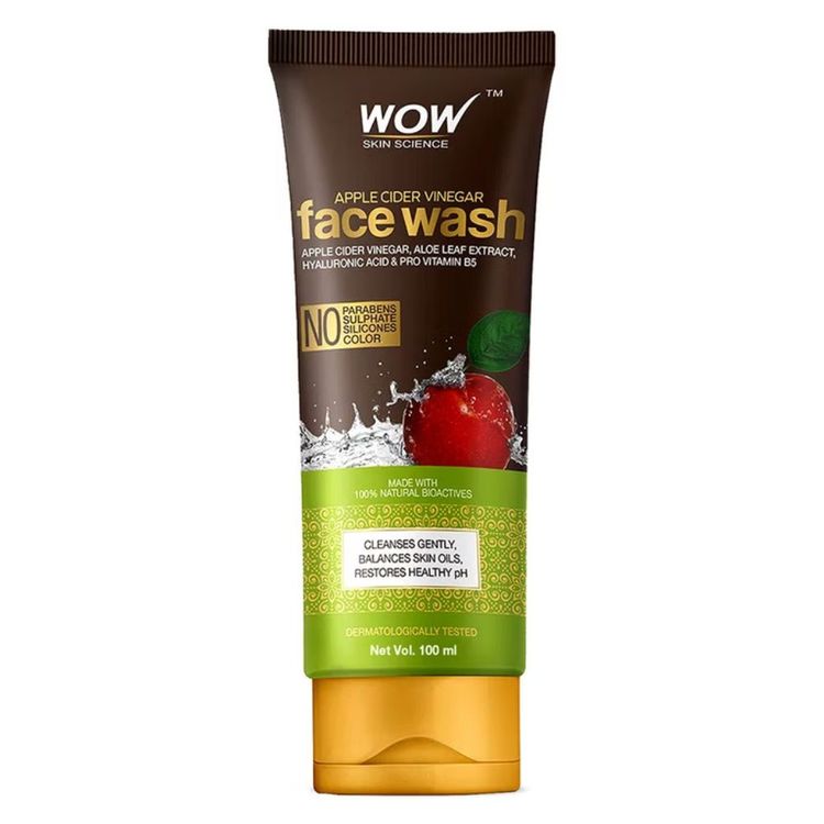 WOW Skin Science Apple Cider Vinegar Face Wash(100ml)