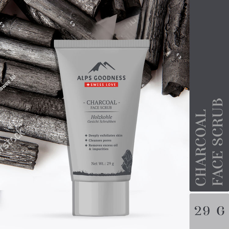 Buy Alps Goodness Face Scrub - Charcoal (29 gm)