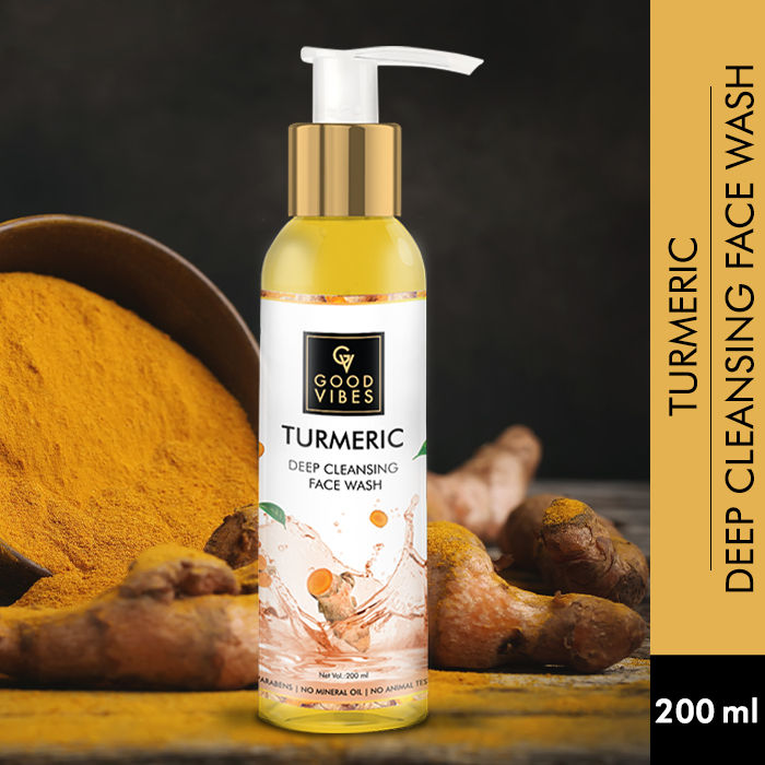 good vibes deep cleansing face wash