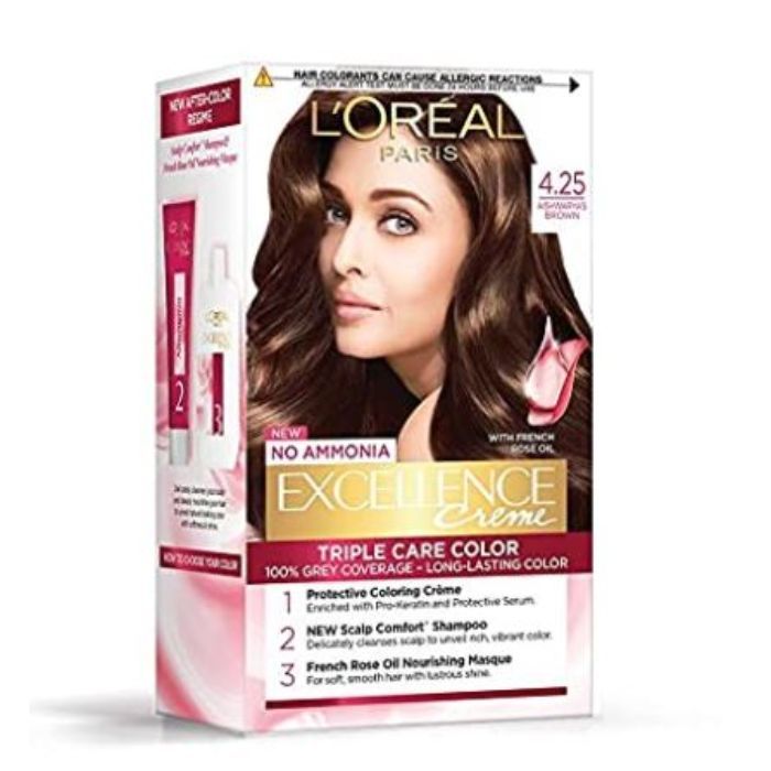 Buy L Oreal Paris Excellence Creme Hair Color Aishwarya S Brown 4 25 72 Ml 100 G Online At Purplle Com Bold to subtle, temporary to. l oreal paris excellence creme hair color aishwarya s brown 4 25 72 ml 100 g