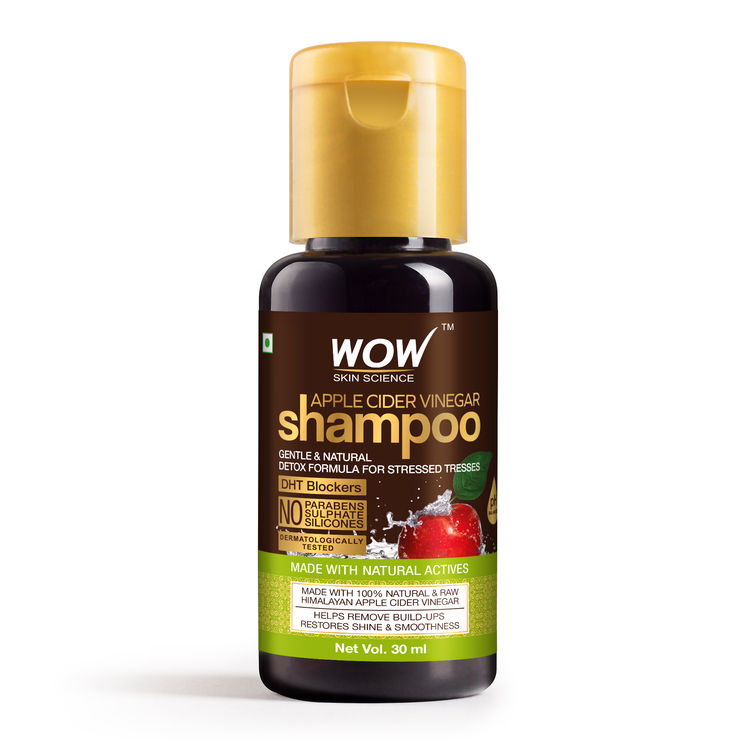 Buy WOW Skin Science Apple Cider Vinegar Shampoo (30 ml) online at