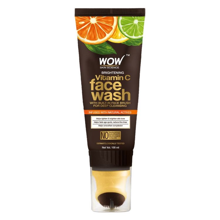Buy WOW Skin Science Brightening Vitamin C Foaming Face Wash Gel Tube