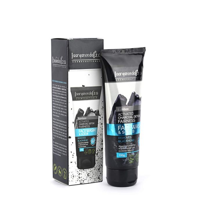 face wash charcoal scrub