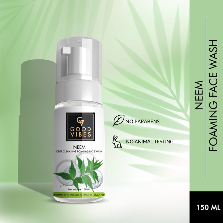 good vibes deep cleansing face wash