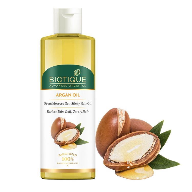 Biotique Advanced Organics Argan Oil From Morocco Non Sticky Hair Oil