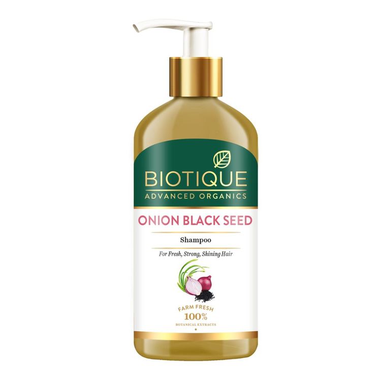 Biotique Advanced Organics Onion Black Seed Shampoo (300 ml)