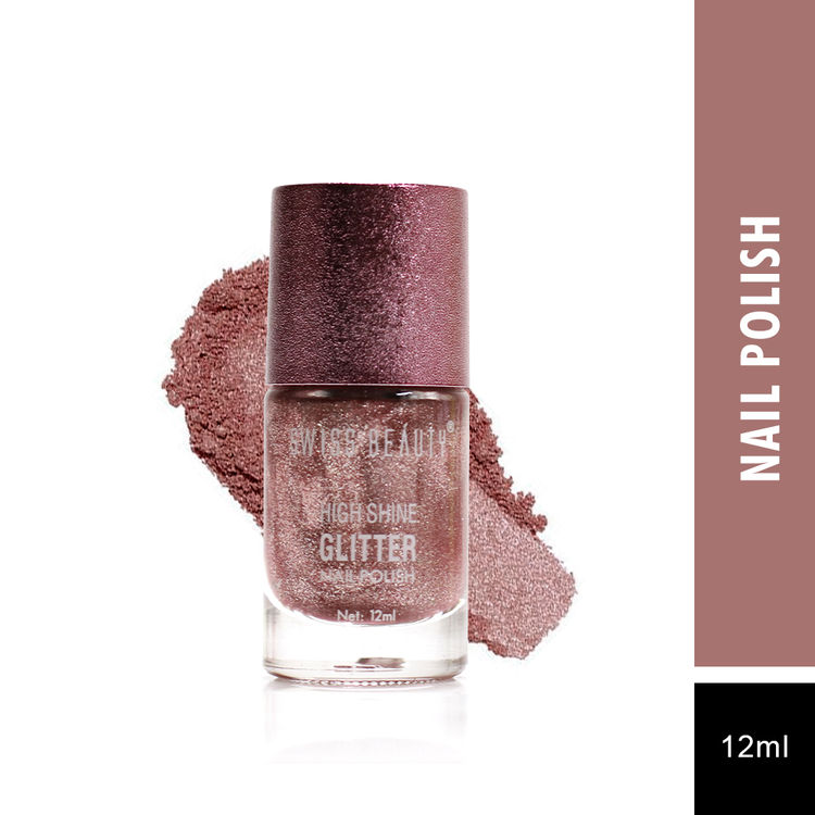 Buy Swiss Beauty High Shine Glitter Nail Polish 2 12 Ml Online Purplle
