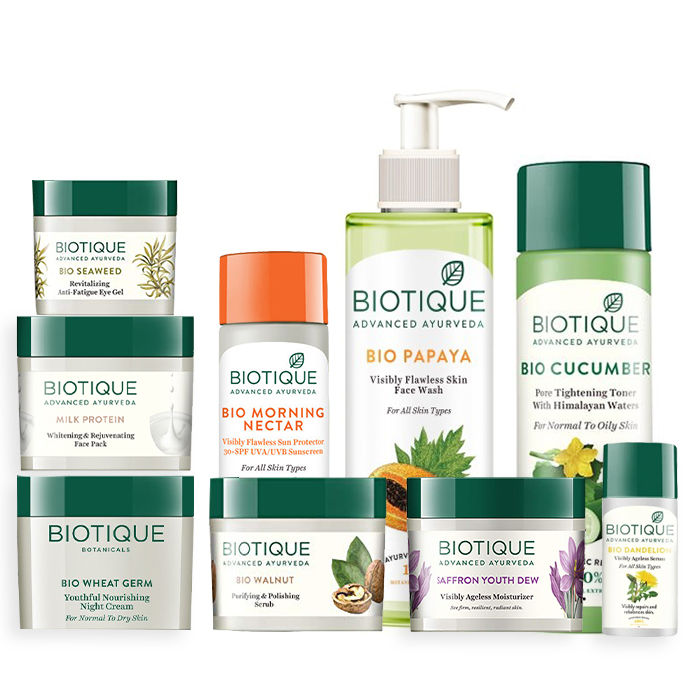biotique skin care routine