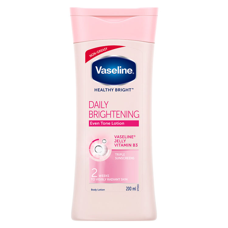 vaseline healthy bright daily brightening even tone lotion