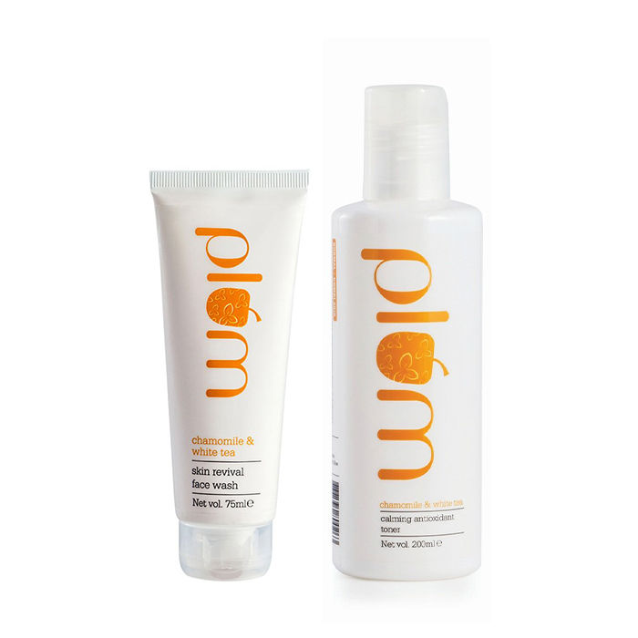 Buy Plum Chamomile & White Tea Skin Revival Face Wash(75ml) For