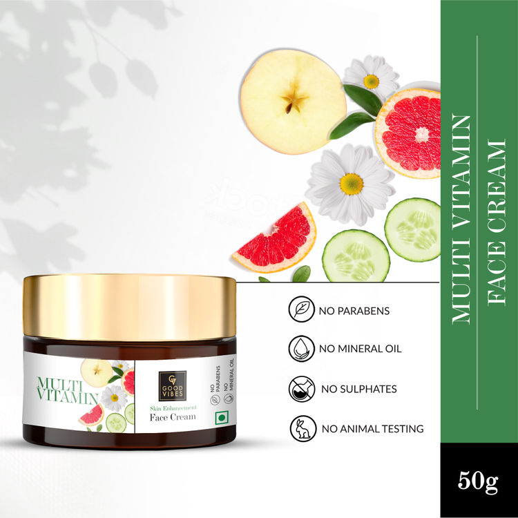good vibes multi vitamin face cream