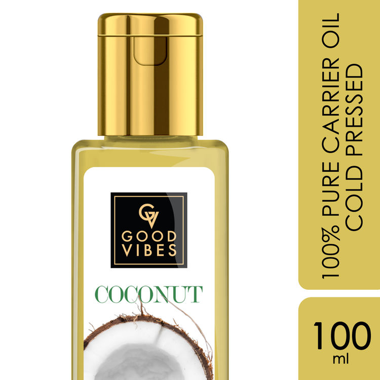  Good Vibes Coconut 100% Pure Carrier Oil Cold Pressed