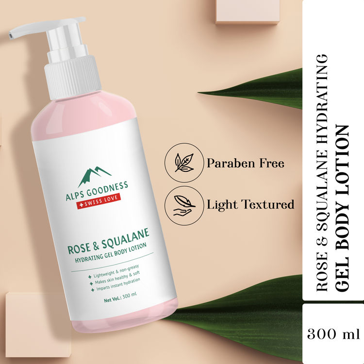 Buy Alps Goodness Rose & Squalane Hydrating Gel Body Lotion (300ml