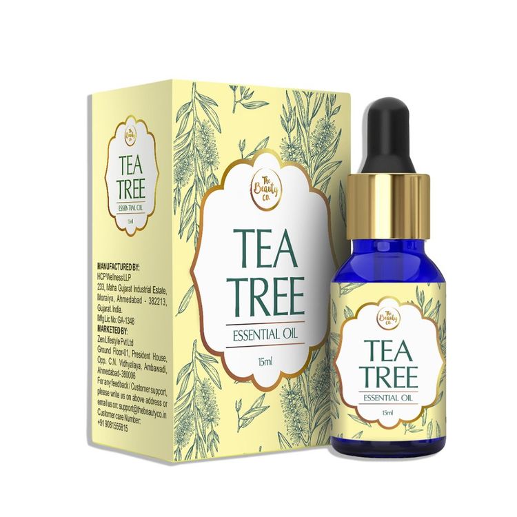 Buy The Beauty Co Tea Tree Oil For Acne And Blemish Free Skin 15 Ml Online Purplle