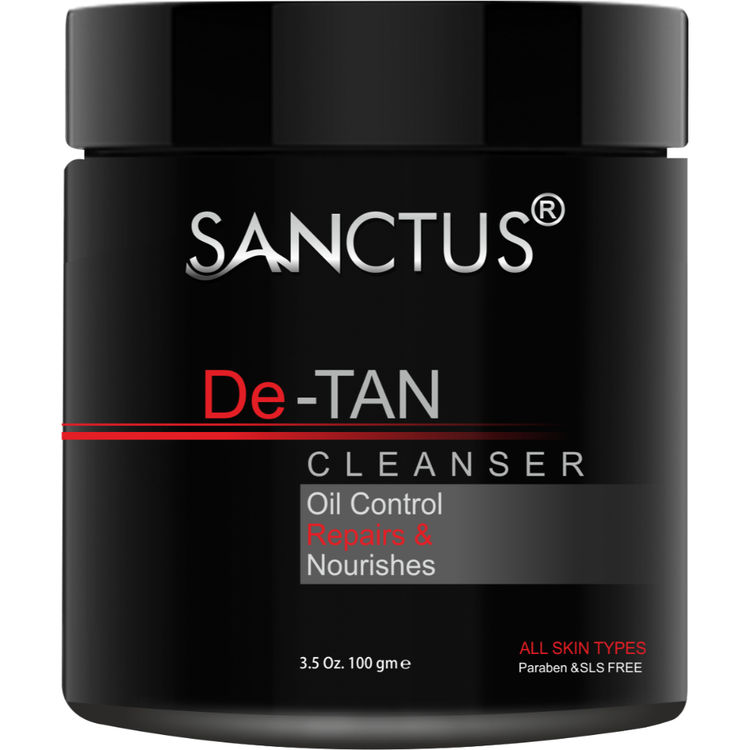 SANCTUS De-TAN Cleanser (100g)