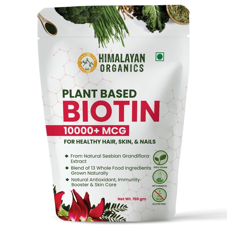 Himalaya Organics Plant-Based Biotin