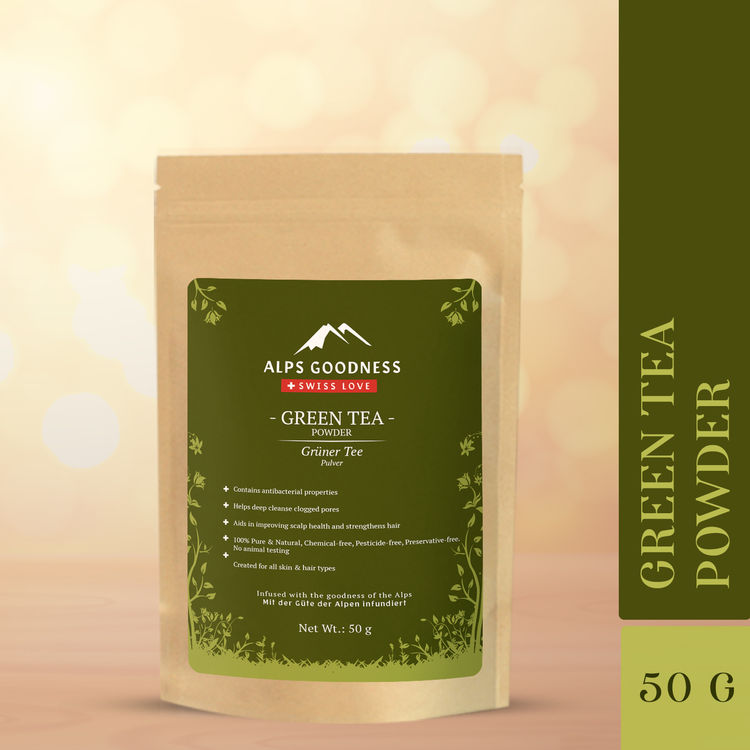Buy Alps Goodness Powder - Green Tea (50 g) - Purplle