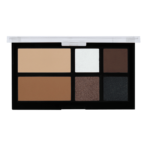 eyeshadow contour and highlight palette