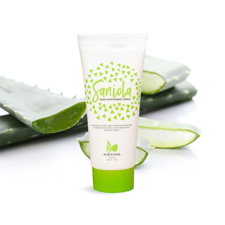 Saniola Hand Moisturizing Cream Aloe & Basil (30 g) 