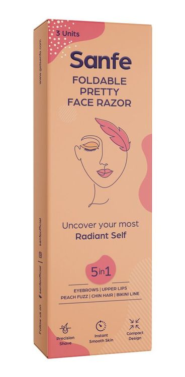 face razor for peach fuzz
