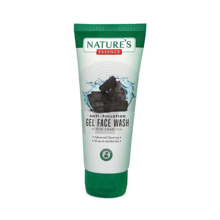 nature's charcoal face wash