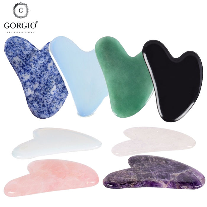 Gorgio Professional Rose Quartz Heart Shape Gausha (Grq035)