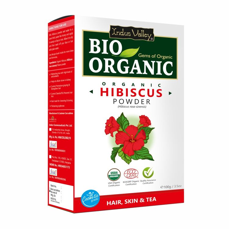 Indus valley bio organic hibiscus powder Online - 100GRMS
