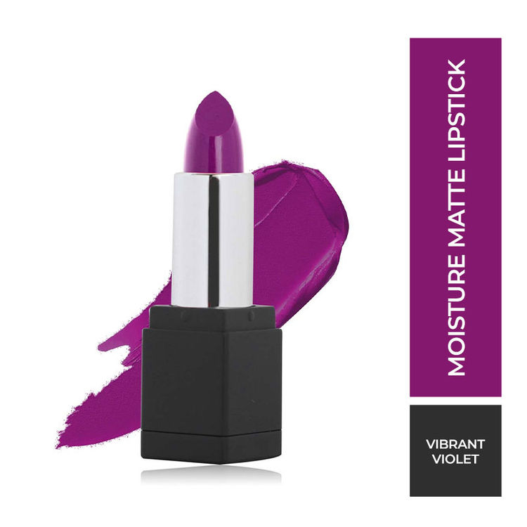 violet lipstick